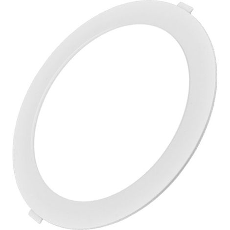 Braytron - Grand panneau LED rond blanc - 24 W - Ø 24 cm - Blanc chaud 3000 K (1/5)