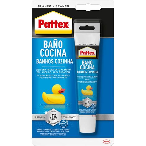 PATTEX BAÑO COCINA TRANSPARENTE 50ml (1/5)