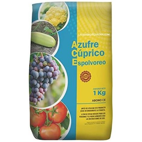 Fertilizzante Rame Zolfo Cospargere 1 Kg