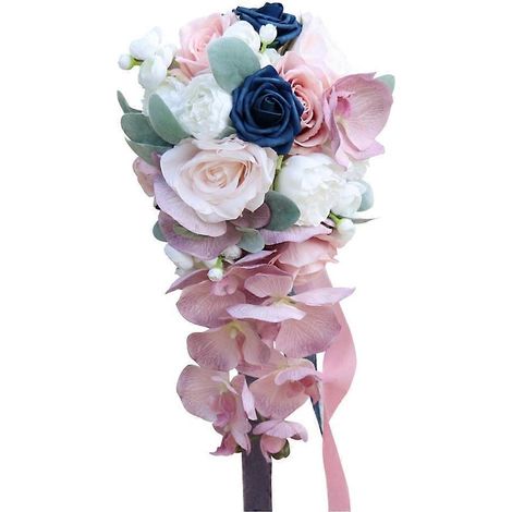 Künstlicher Vintage-Blumenstrauß, Retro-Seidenblumenstrauß (1/5)
