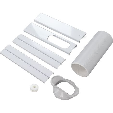 Kit d'aération de Fenêtre Universel pour Climatisation Portable – Plaque Coulissante pour Tuyau de 150 Mm à 130 Mm – Accessoire de Conditionneur en PVC ABS – Solution de Refroidissement (1/5)