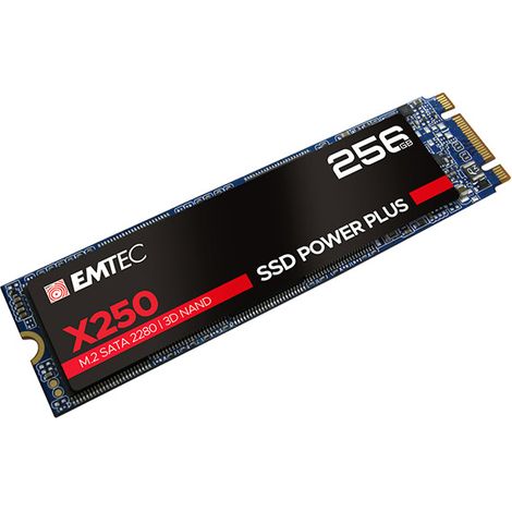 DISCO DURO M.2 256GB EMTEC POWER PLUS X250 (500MB/s Escritura) ECSSD256GX250