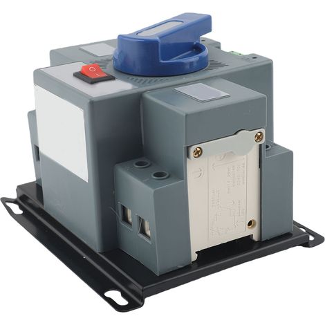 Commutateur de transfert automatique avec générateur à double alimentation et option manuelle pour la maison, l'hôpital et le bureau (110 V). (1/4)