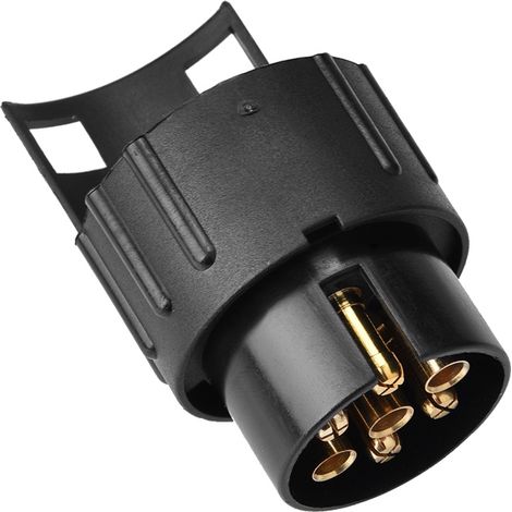Adaptateur convertisseur fiche connecteur prise 12V 7 broches à 13 broches N&S pour remorque et caravane (1/5)