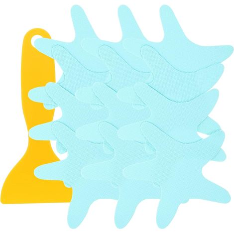 Autocollants Antidérapants pour Douche Et Sols Motif Dessin Animé Lot de (1/5)