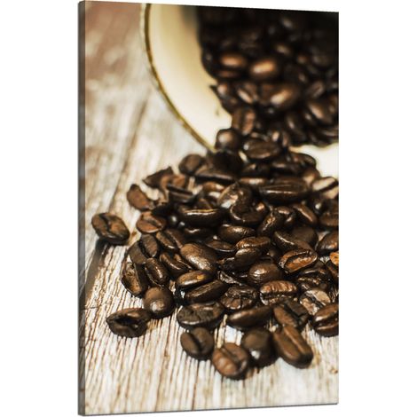 Leinwanddruck „Küche Kaffeebohnen“ 50 x 80 cm