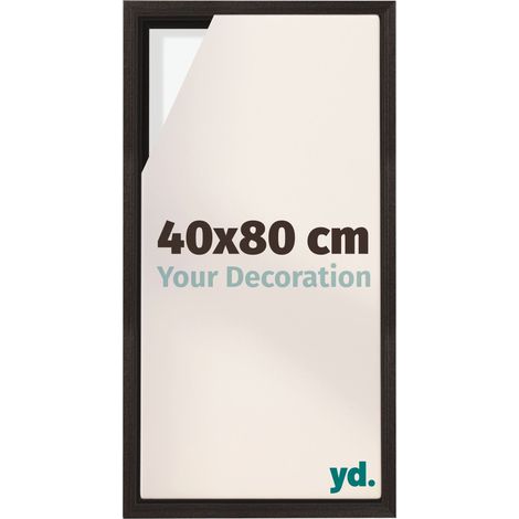 Your Decoration - Cadre flottant - Chene Fonce - Cadre en caisse américaine pour toile sur chassis - MDF - Lyon (1/5)