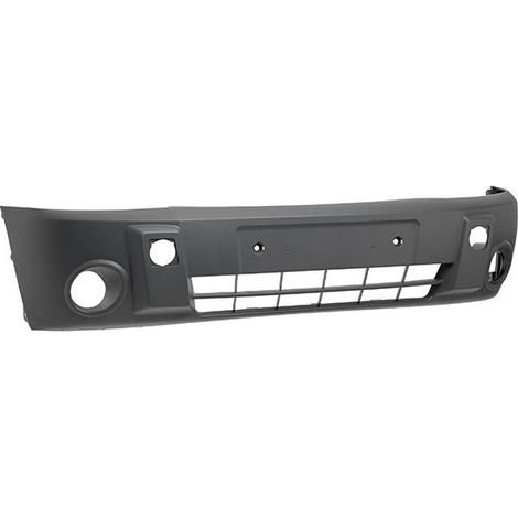 Pare-choc avant noir avec trous anti-brouillards Ford Tourneo - Transit Connect 1 phase 1 2003-2006
