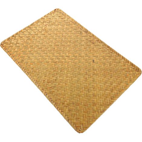 de table rectangulaire en bambou imperméable et facile à (1/5)
