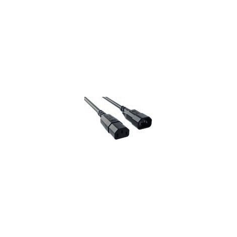 Bachmann 356.171 cable de transmisión Negro 2 m C14 acoplador C13 acoplador
