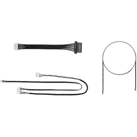 Kit de câbles pour imprimante 2D Bambu Lab X2D (câble moteur d'extrudeuse + câble d'extension NTC + câble LED LEGO) (1/5)