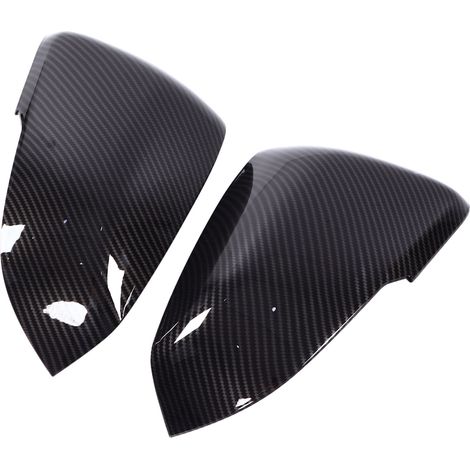 Außenspiegelabdeckungen aus Kohlefaser, Schutzhülle für Toyota GR Supra A90 (2018–2022), 2er-Set, Kohlefaser-Optik (1/5)