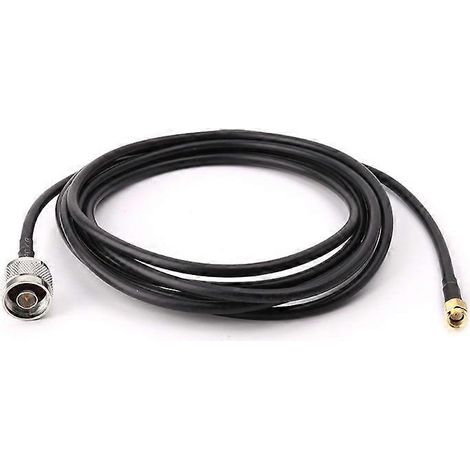 Câble coaxial RF RG58 avec connecteur N mâle vers RP-SMA mâle (1/5)