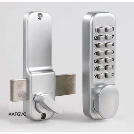 Cerraduras y pestillos, cerradura de puerta con teclado mecánico digital OS25A y código de acceso, AAFGVC (1/5)