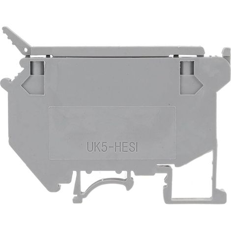 Rail Mount Ground Terminal Blocks, 50-Pack 6.3A 800V 4mm² (1/5)