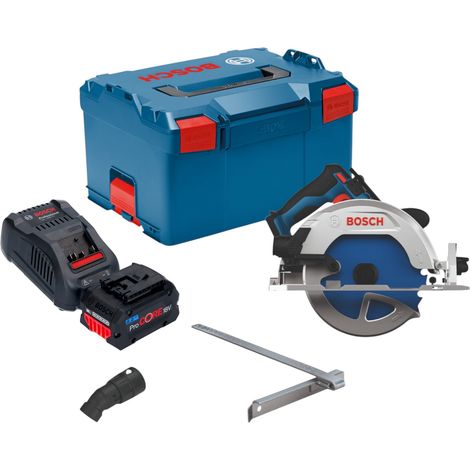 Bosch GKS 18V-68-2 Akku Kreissäge 18 V 190 mm Brushless + 1x ProCORE Akku 8,0 Ah + Ladegerät + L-Boxx