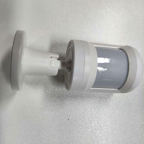 Capteur intelligent Zigbee pour portes et fenêtres, alarme sans fil, contrôle à distance via application, notifications, matériau ABS durable, compatible avec les hubs Zigbee. (1/4)
