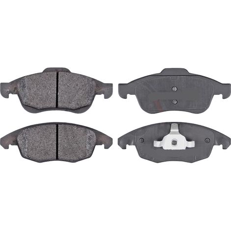 KIT PASTIGLIE FRENO ANTERIORI compatibile con CITROËN BERLINGO CASSONE/LIMOUSINE SPAZIOSA/PIANALE PIATTO/TELAIO (B9) / PASTIGLIE FRENANTI AUTO OEM 37598, / SOSTITUZIONE DIRETTA / BASSA POLVERE / SILEN (1/4)