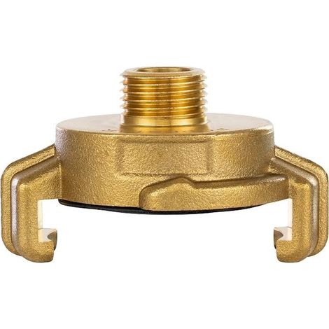 1/4-Zoll-Schnellkupplung aus Messing, Außengewinde, G 1/4 auf Klauenkupplung (1/3)