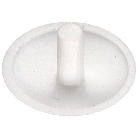 Cache tête de vis Polyéthylène Diamètre de tête: 12 DT 3 Longueur 7 RAL9010 blanc pur