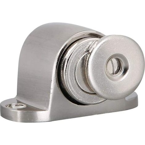 Butoir de porte à aimant inox 304 – Fixation au sol à visser – Pour portes d'intérieur (1/5)