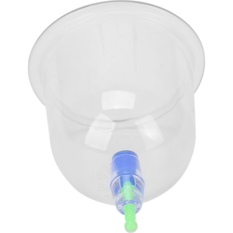 Tasse à Ventouse Transparente Réutilisable pour Soulager Douleurs Musculaires et Articulaires (1/5)
