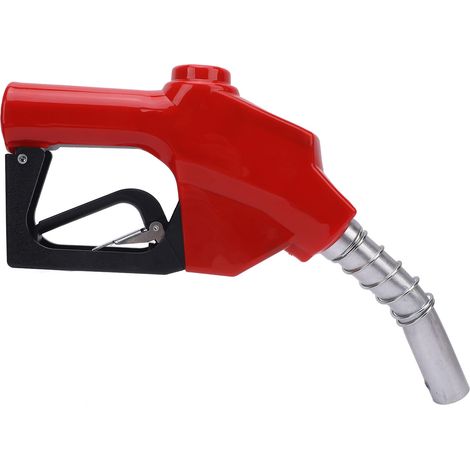 Bocchettone di rifornimento carburante con spegnimento automatico, multifunzionale, rosso, per benzina, cherosene, 32 mm (1/5)