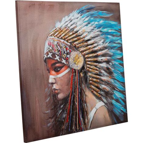 Cuadro pintado a mano con relieve gris 100x100x3 (1/5)
