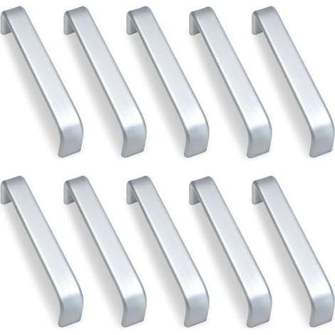 20PCS 128mm Cuisine Armoire Porte Poignées Placard Tiroir Chambre Meubles Tirer Entraxe, Aluminium (1/5)