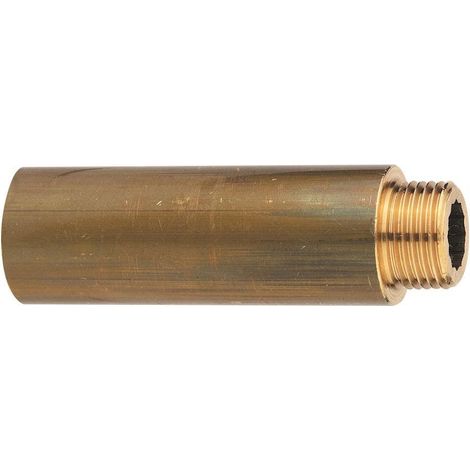 Rallonge droite laiton à visser L 100 MF - 3/4' (20x27mm) - Adrien Riquier