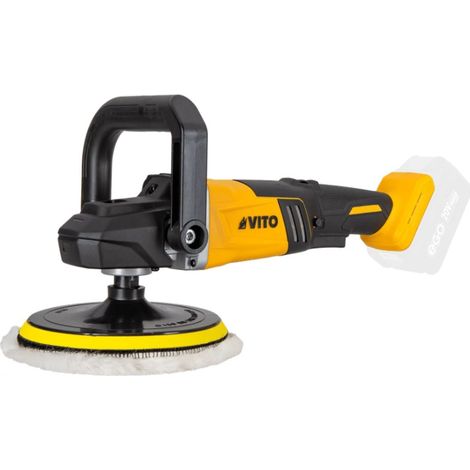 Polisseuse sans fil 20V EGO LI Brushless + 2 Eponges de polissage Ø 180mm Sans Batterie Sans Chargeur VITO (1/5)