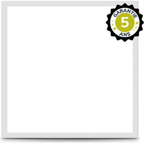Lámpara empotrable LED con marco de 595×595 mm, 30 W, 4000 K – Garantía 5 años. Miidex Lighting® (1/4)