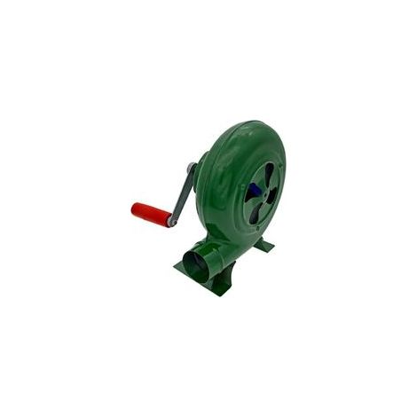 Manivelle Forgeron Forge Souffleur Ventilateur Manuel Ventilateur Manuel, pour Camping/Pique-Nique/Extérieur, Grand Gril Accessoires Cadeau,150W (1/5)