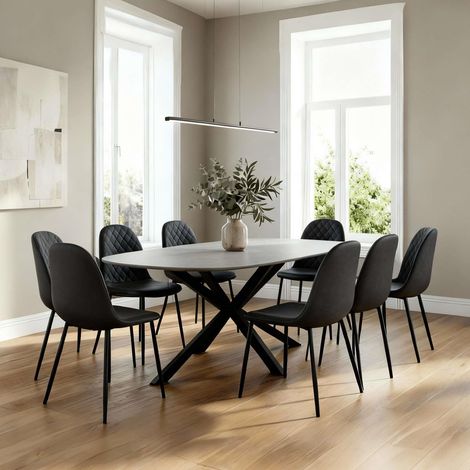 Sigma 200cm Table & 8 Anastasia Chairs (1/5)