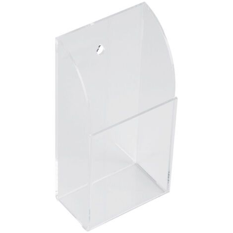 ALLIANDISÉtui de rangement mural transparent en acrylique pour télécommande de climatiseur (1 pièce). (1/4)