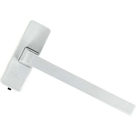 Ferco – Poignée de porte coulissante gauche blanche – Mécanisme anti-enclenchement pour sécurité enfant – Installation rapide – Compatible GU 966-150 et 200 MZ - K-12920-00-L-7