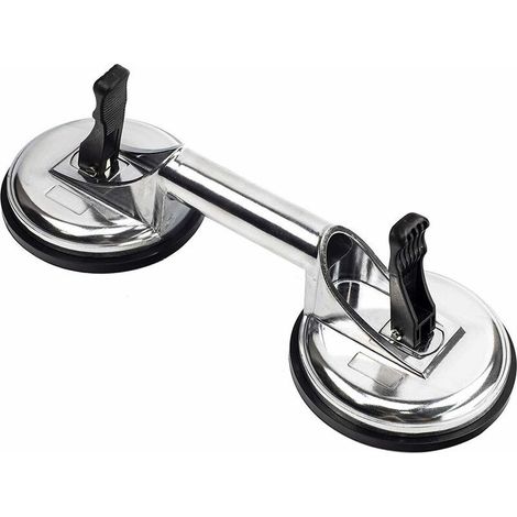 Elevador con ventosa, mangos de aspiradora de aluminio de alta resistencia, placa con ventosa para mover grandes huecos de vidrio/suelo/extractor de huecos/baldosas, almohadilla elevadora (1/5)