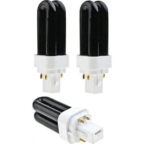 Lámparas de repuesto para trampas de insectos, paquete de 3 lámparas 41050 para DynaTrap DT1050 DT1100 DT1250, lámpara UV antimosquitos de 7 W, lámpara de repuesto para trampa de 0,2 hectáreas. (1/5)
