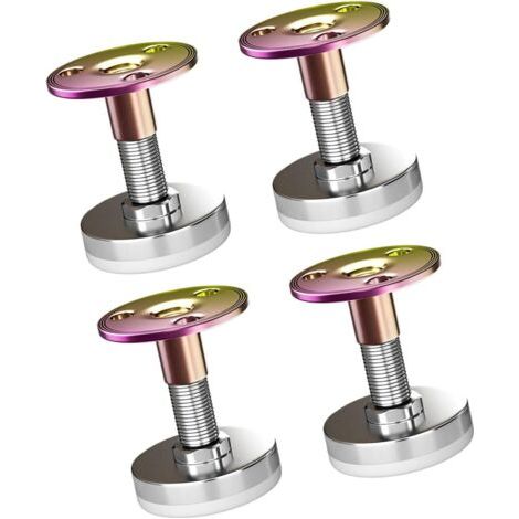Stabilisateurs De Meubles Bouchons Tête Lit Cadre Lit Fileté Réglable Outil Anti-secouement Pour Armoires Canapés 4 Pièces (1/5)