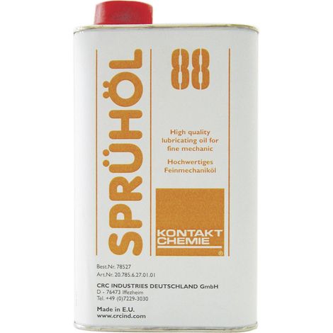 Kontakt Chemie SPRÜHÖL 88 78527-AA Feinmechaniköl 1 l