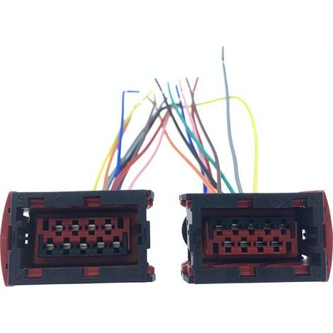 Connecteur de phare d'origine pour Peugeot 307, 206, 207, Citroën C5, Sega, C5 et C2 – JB1430-9P