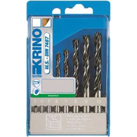 Puntas de madera Cv caja plástica Sr.pz.8 mm 3/10 Krino