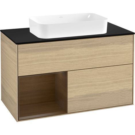 Villeroy & Boch F652GNPC Meuble sous-plan Finion F65 (1/2)
