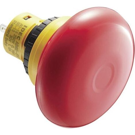 1 arrêt d'urgence Divers accessoire de portail, 2 contacts repos, IP65, 250 V/AC 3 A, montage 16 mm (1/4)
