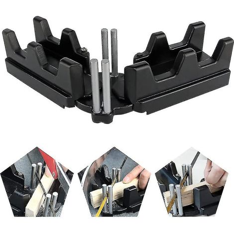 Outil de mesure d'angle de coupe 2 en 1 pour scie à onglets, kit de mesure pour menuisiers (1/5)