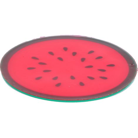 Dessous de verre en forme de Fruit, vaisselle, napperon, tasse en Silicone, porte-boissons, tapis, accessoires de cuisine, pastèque (1/5)