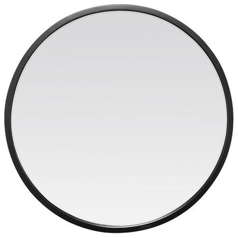 Miroir biseauté rond métal 60x60cm (1/3)