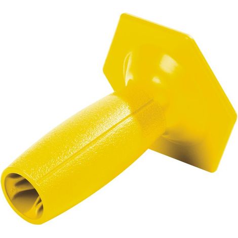 Poignée pare-coups jaune pour broches - Leborgne