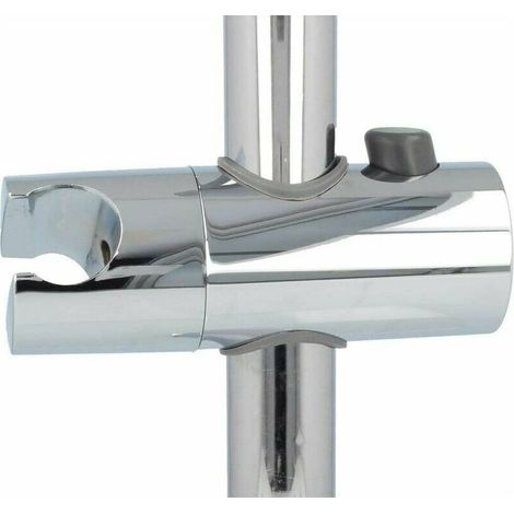 YMYNY Support douchette coulissant pour barre de douche 22 mm, chromé (1/3)