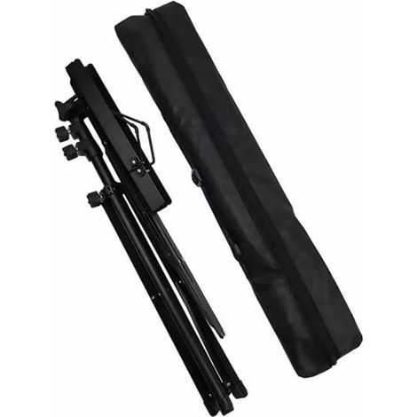 Pupitre portable réglable et pliable en fer et caoutchouc pour musiciens
